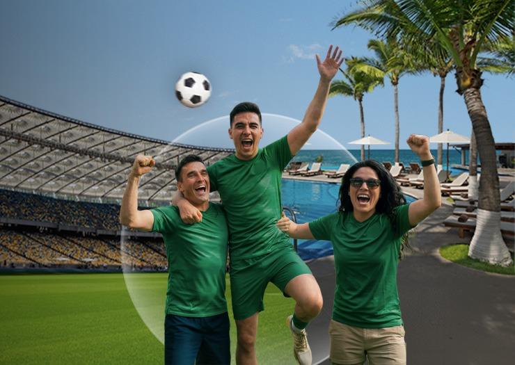 LA EMOCIÓN DEL FUTBOL SE VIVE EN KRYSTAL Krystal® Puerto Vallarta LA EMOCIÓN DEL FUTBOL SE VIVE EN KRYSTAL Krystal® Puerto Vallarta